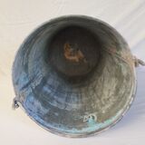 Old bucket with thick zinc handle