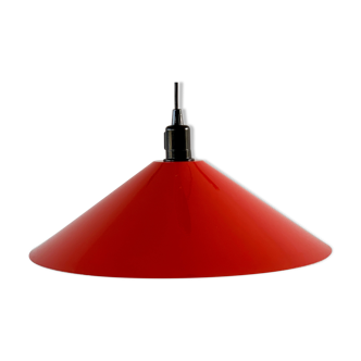 Herda BV enamelled metal suspension, vintage 70