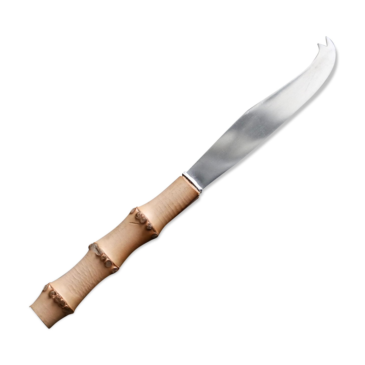 Cheese knife with bamboo handle, 60s