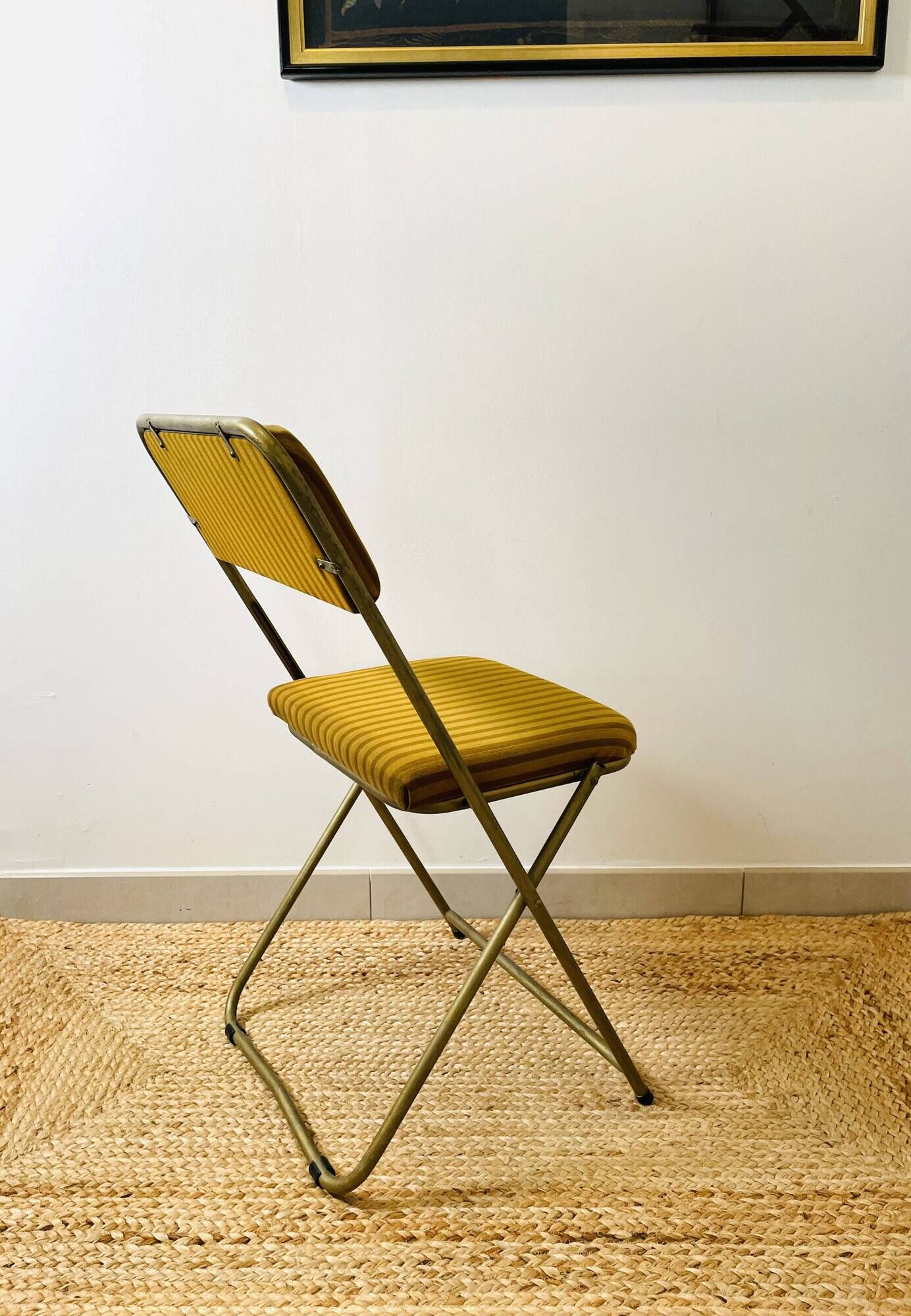 Lafuma Chair 1970s - Vintage Lafuma Folding Chair from the 1970s