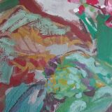 Pascale Rigat-Esselin (1952) - Gouache - 18 x 26 cm - signed, dated