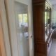 Meuble buffet Bibliotheque Bois massif merisier