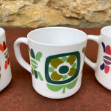 Three Mobil cups