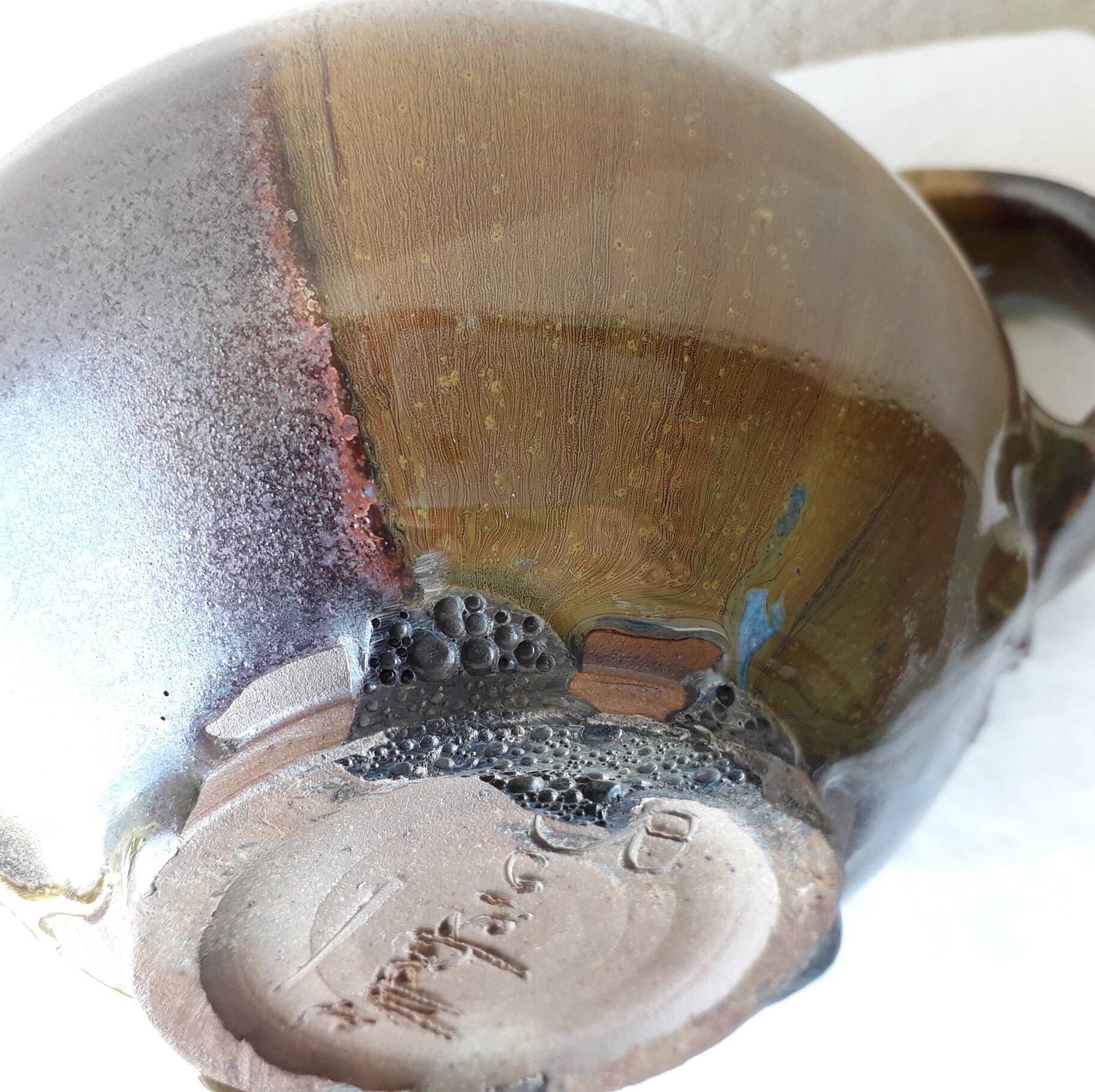 Boisbelle stoneware teapot and coffee pot