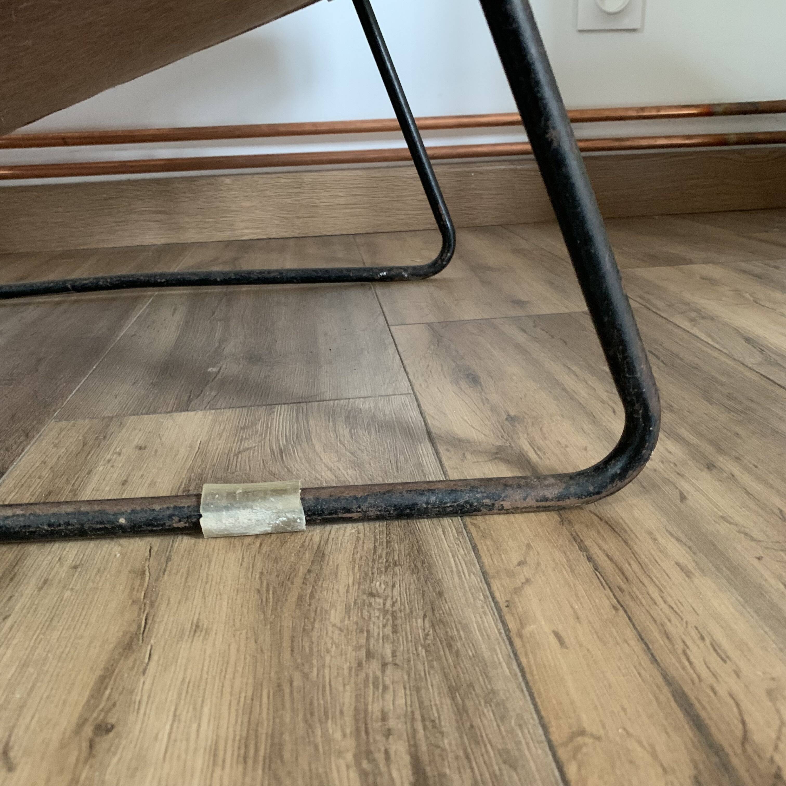 Pair of vintage burgundy red armchairs