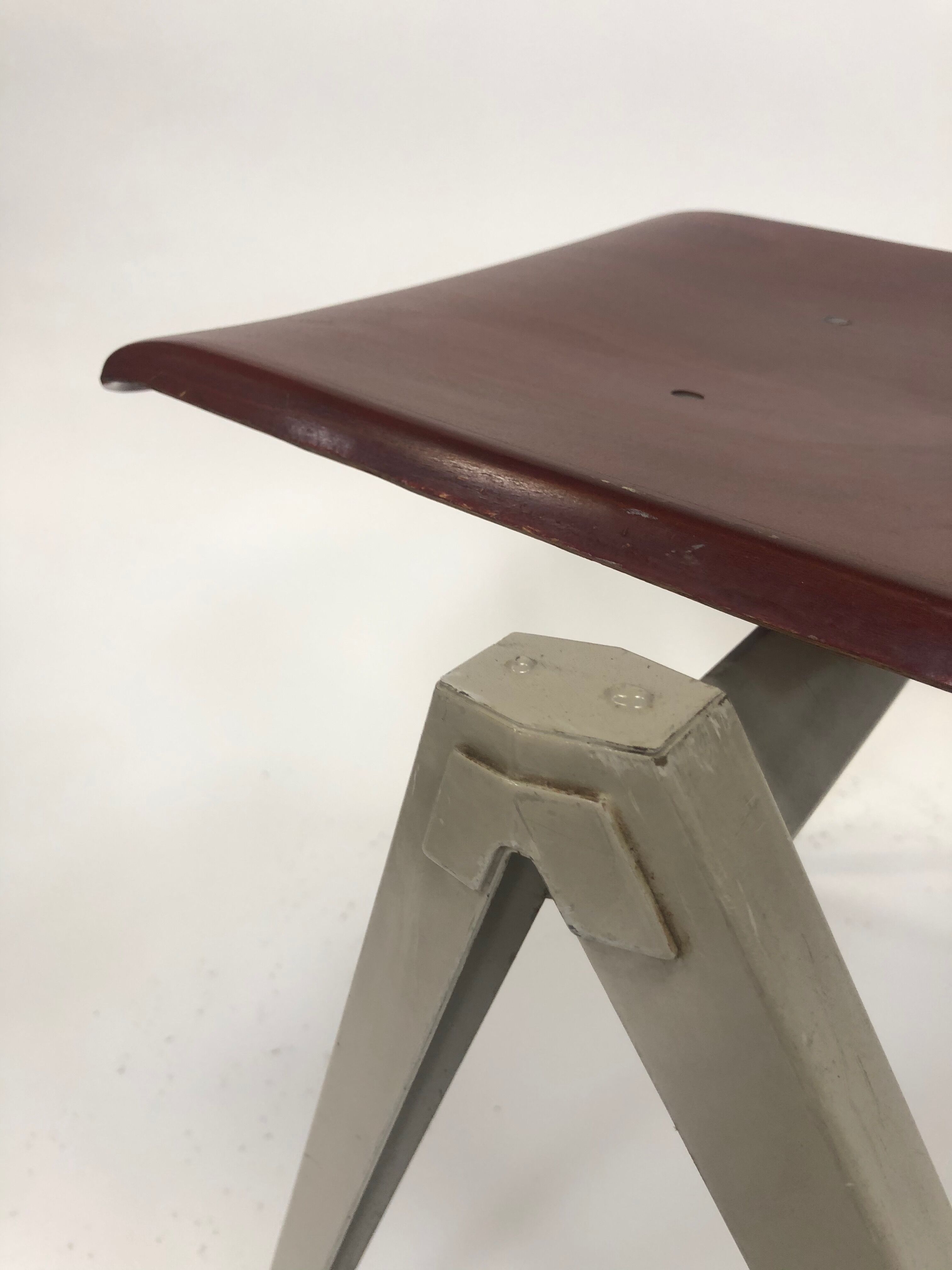 Galvanitas Pagholz vintage school chairs