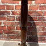 Wooden pedestal table