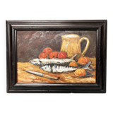 Tableau early 20th century "The Sardines"