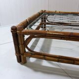 Rattan bed daybed, 1970’s