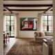 Original abstract geometric coloured painting NO2.