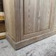 Large workshop wardrobe in pitch pine - Early 20th century