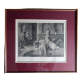 Odalisques, gravure XIXème signée Luigi Crosio