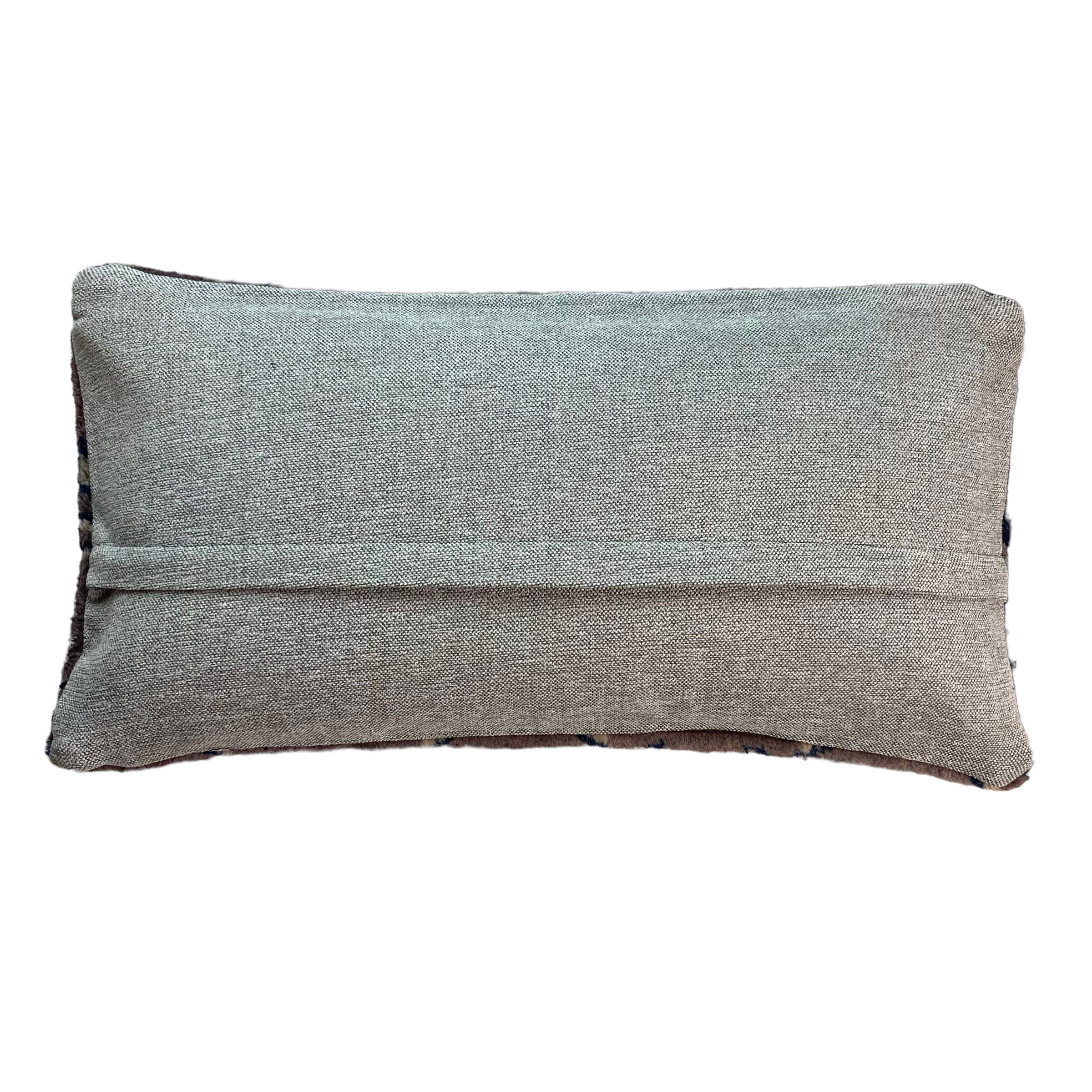 Housse de coussin vintage turque faite à la main 30 x 60 cm