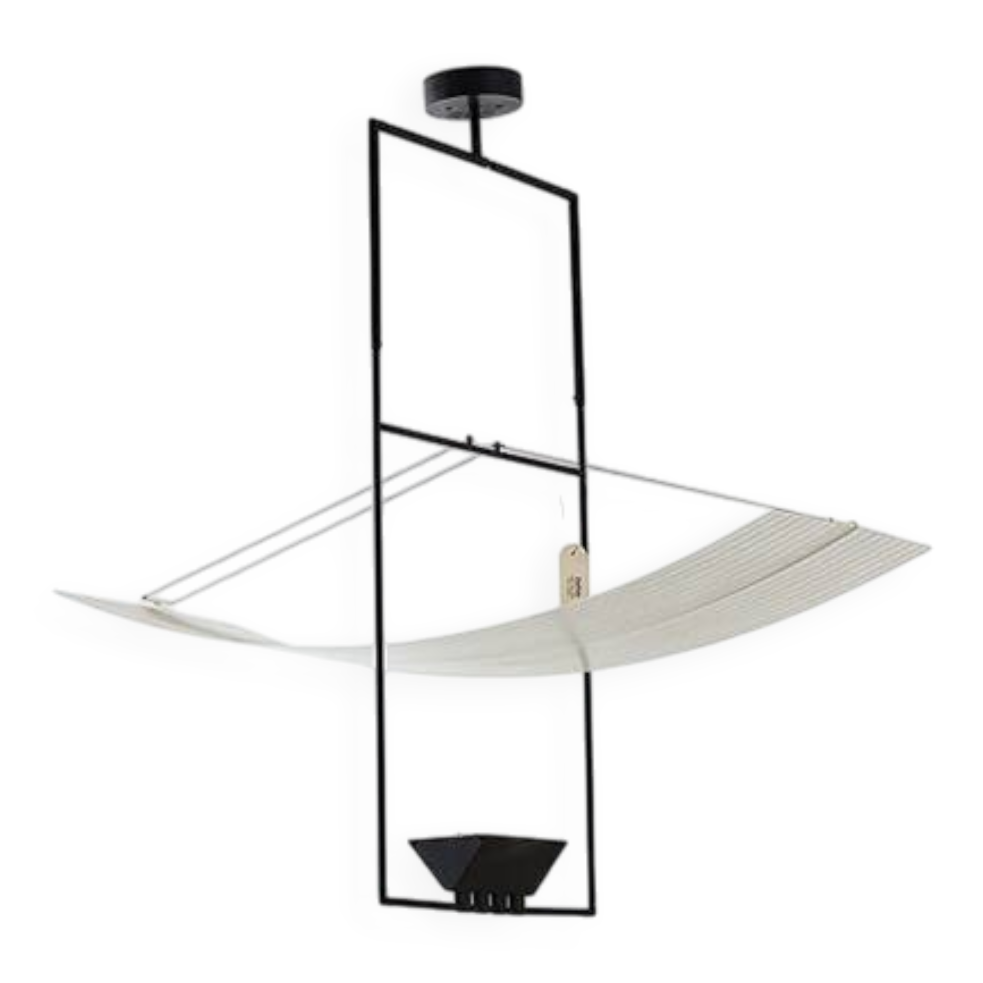 Mario Botta Zefiro Hanging Lamp for Artemide Italy 1988