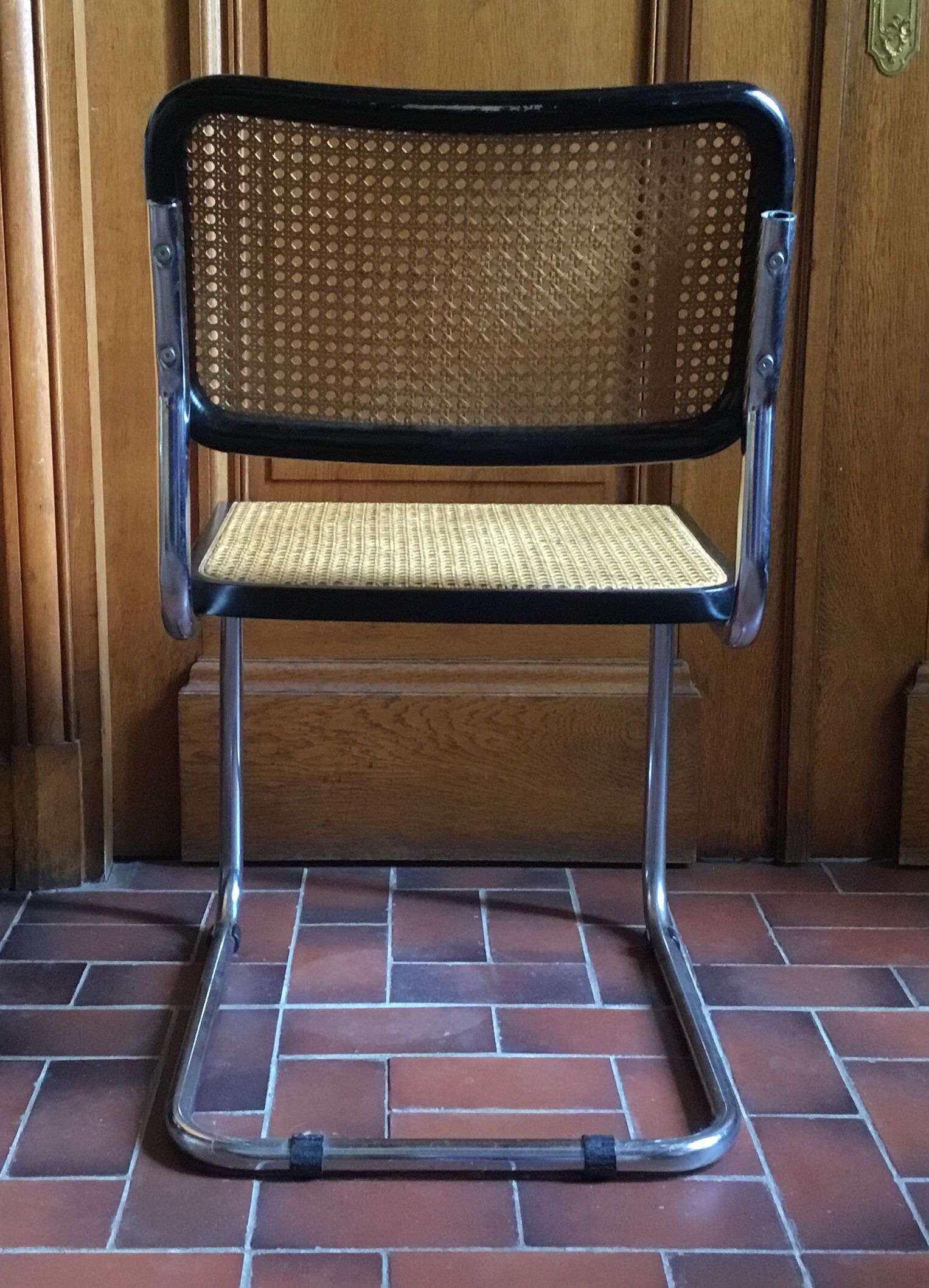 Chaise cannée 1970 Made in Italy - Marcel Breuer