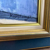 Greek landscape painting