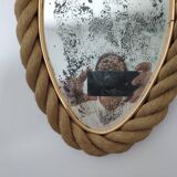 Oval rope mirror