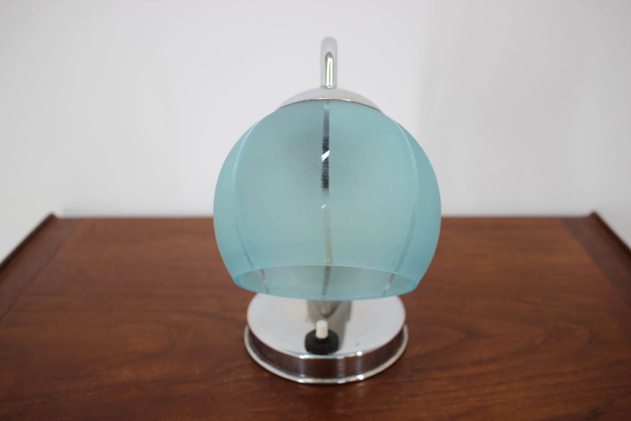 Mid-century blue table lamp, 1950´s.