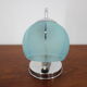 Lampe de table bleue du milieu du siècle, années 1950.