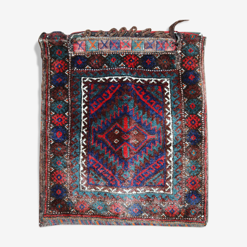 Former carpet Persian Kurdish done hand 50 x 59cm