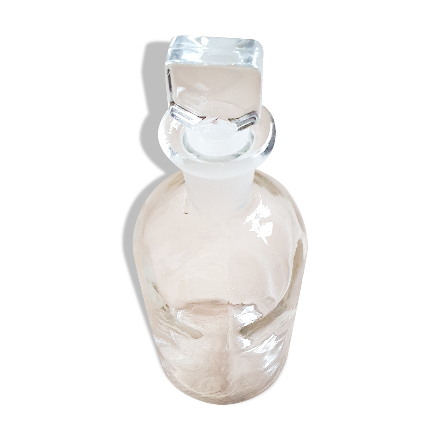 Clear glass apothecary bottle 125 ml