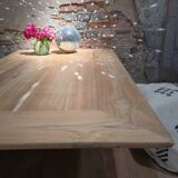 Very large teak coffee table