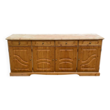 English pine sideboard 215cm