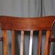 Fauteuil de bureau Américain en bois naturel
