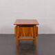 Freestanding teak desk, model 75 Gunni Omann for Omann Jun's Møbelfabrik