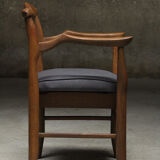 Pair of armchairs Fumay Guillerme & Chambron