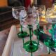 ​Suite de 6 verres Roemer à calice ciselé - Circa 1970