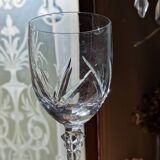 Crystal footed glasses