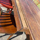 Table de drapier et ses 10 chaises