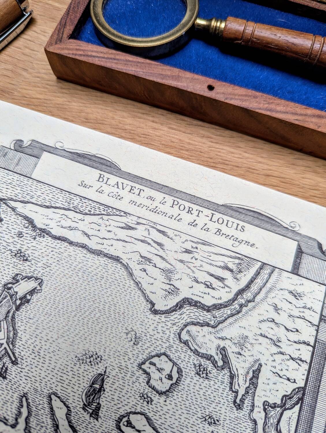 Printed in 1970, Port-Louis, Brittany.