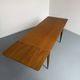 Table à manger extensible en teck design scandinave des années 1960