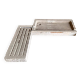 Stone sink in 3 parts