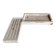 Stone sink in 3 parts