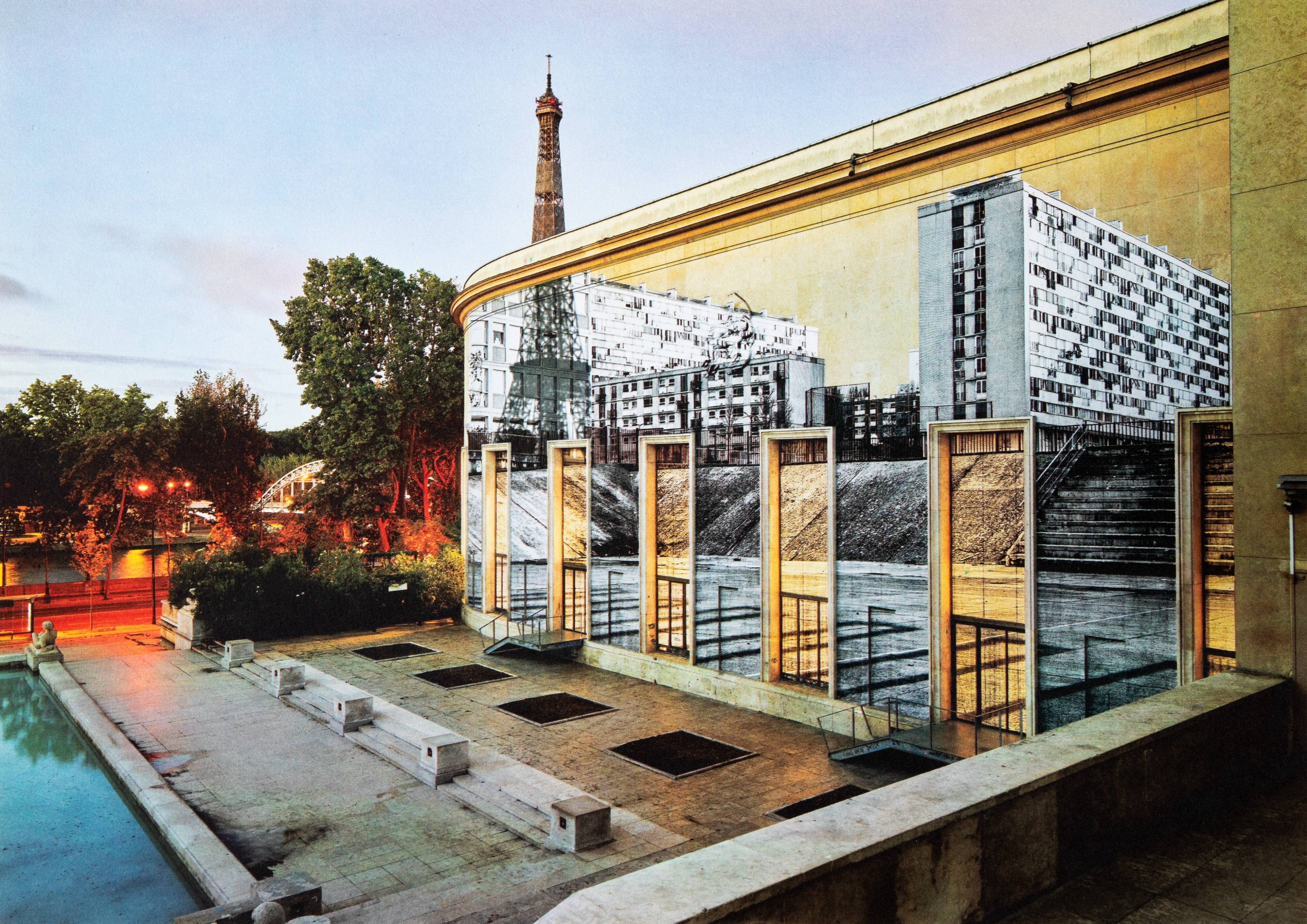 Original lithograph signed by JR: Palais de Tokyo, 2022