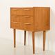 Small Danish mid century modern teak dresser, 1960s