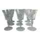 9 St Louis crystal wine glasses