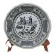 Talking plate Gien collection "Rébus" number 3