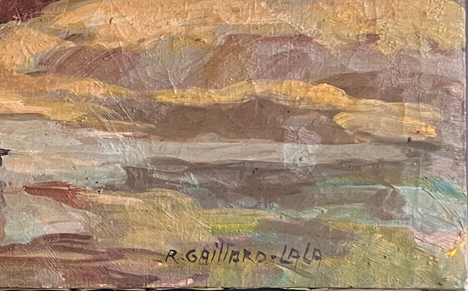 Oil on canvas - gaillard lala