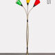 Vintage metal floor lamp, Czech manufacture, 1960