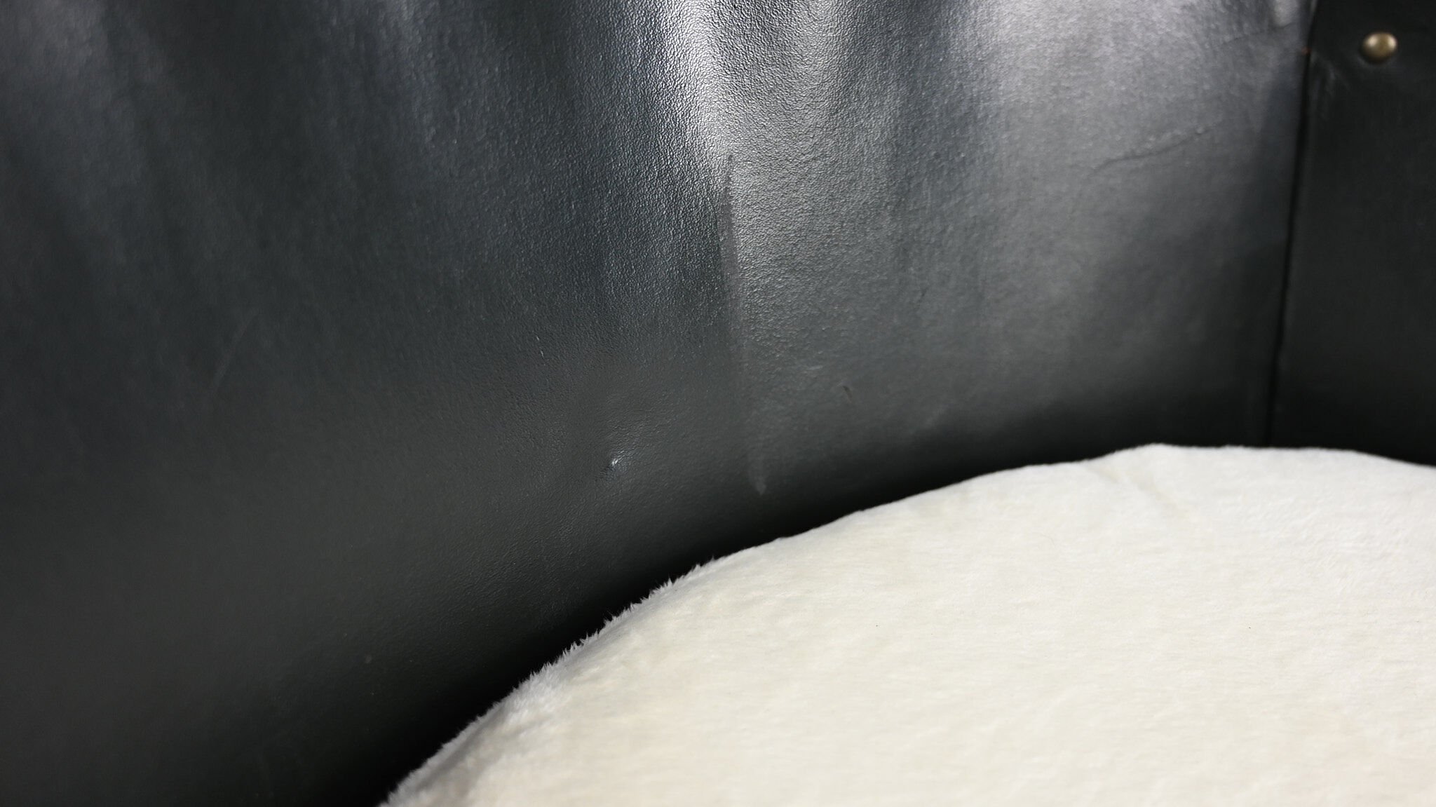 Otto Schulz leather club chair, for Boet. Sweden, C.1940