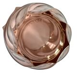 Pair of Rosaline Twisted Glass Vases – Vintage 1970s