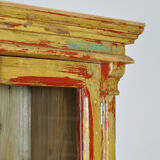 Antique Pine Cabinet From Moldova, Circa 1880