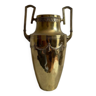 Brass vase