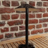 Black Aluminor desk lamp 80's