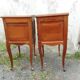 Pair of cherry bedside tables