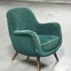 Sofa 2 places Egg 50s 60s